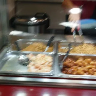 interior, chicken wings and fried chicken