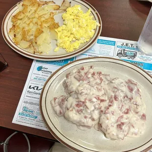 Look at how full these plates are!