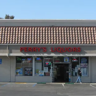 the front of the store