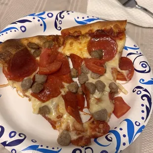 pizza, food