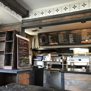 a view of the counter