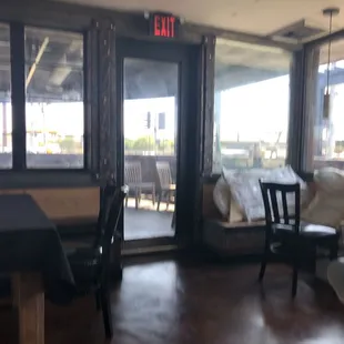 Open during remodeling