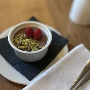 Pistachio Chocolate mousse