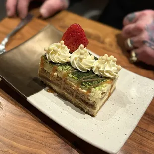 Matcha tiramisu
