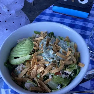 Chicken salad.   It was a very good salad