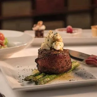 One of our Signature dishes, the Filet Perry!