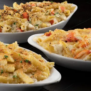 Macaroni &amp; Cheese: Three Cheese, Lobster, or King Crab