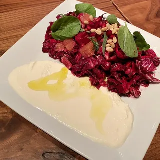 Grilled Beet, Grapefruit & Creamy Feta Salad
