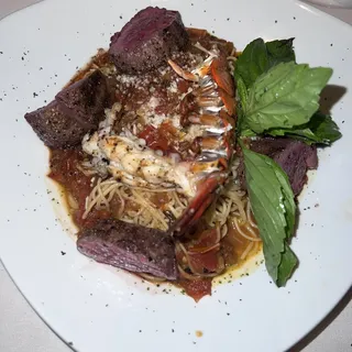 Surf & Turf Pasta*