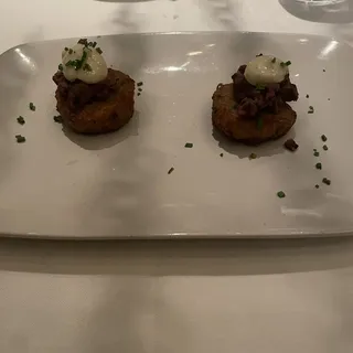 Steak & Tater Totter Bites*