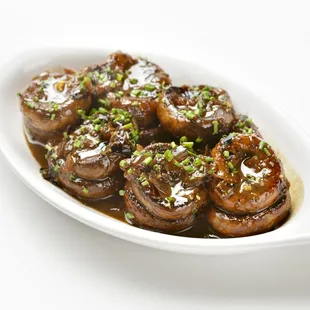 Roasted Sherried Mushrooms