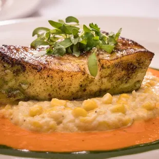 Pan Seared Sea Bass