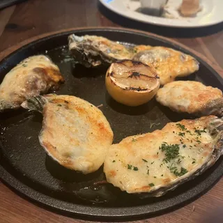 Chargrilled Blue Point Oysters*
