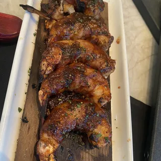 BBQ Bacon-Wrapped Shrimp