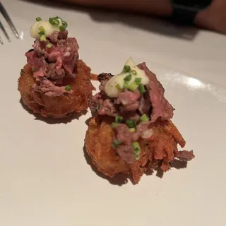 Steak & Tater Totter Bites*