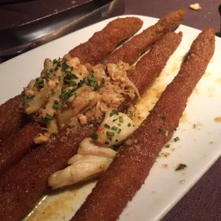 Perry's Signature Fried Asparagus