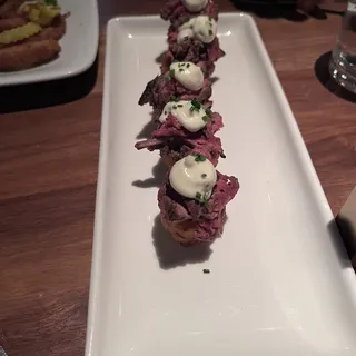 Steak & Tater Totter Bites*