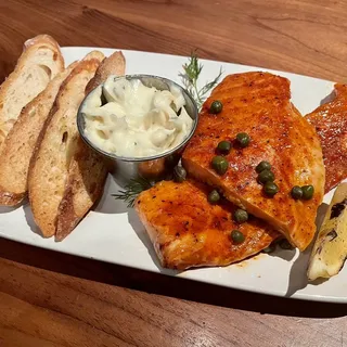 In-House Pecan-Smoked Salmon