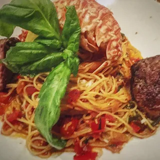 Surf & Turf Pasta*