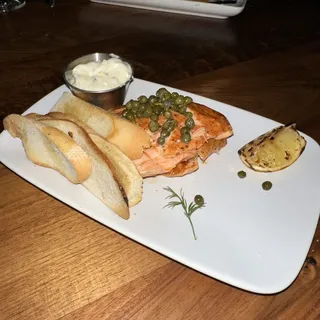 In-House Pecan-Smoked Salmon