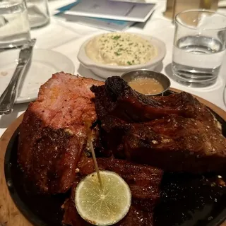 3-Course Pork Chop Sunday Supper