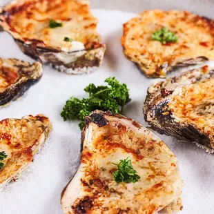 Fire Roasted Oysters