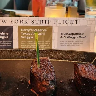 New York strip flight