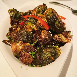 Sweet Sriracha Brussels Sprouts