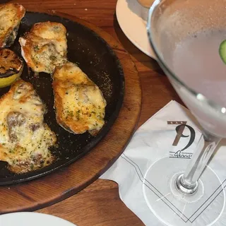 Chargrilled Blue Point Oysters*