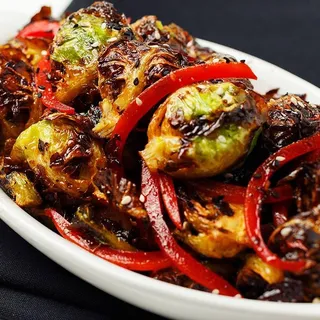 Sweet Sriracha Brussels Sprouts