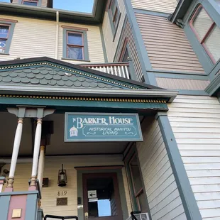 Entrance to the restaurant