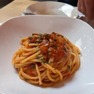 Spaghetti puttanesca