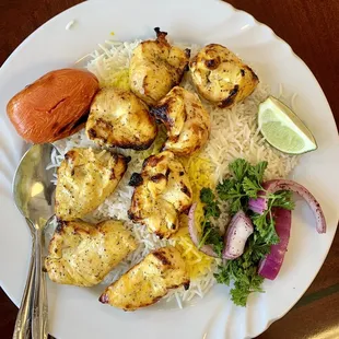 Jujeh Kabob (Chicken Chunks)