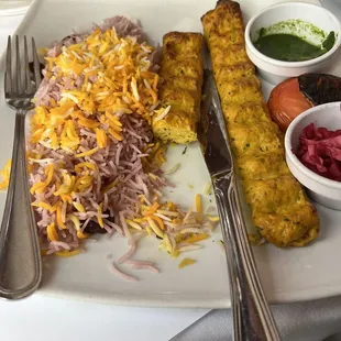 Ground Chicken Kubideh