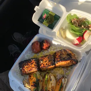 Salmon Fish Kabob