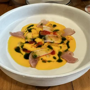 Hamachi Crudo