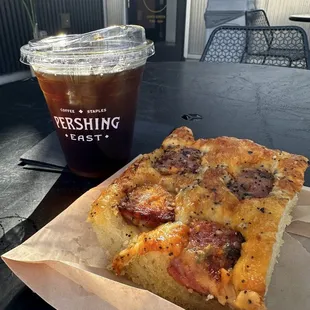 Cold brew Foccacia