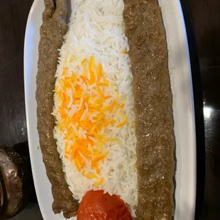 Jan 22 - Koobiden platter (beef) - 11.99.  4/5 I add a side of onions + a ton of sumac.