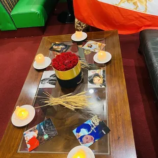Iran protest table - Women Life Freedom!
