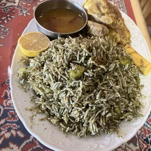 View of Baghali polo