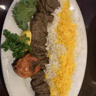 Beef Shish Kebab Dinner
