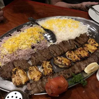 Persian Room Special Combo Platter Dinner