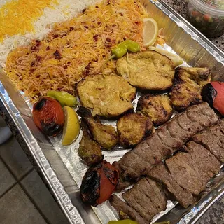 Tour of Persia Combination Platter Dinner