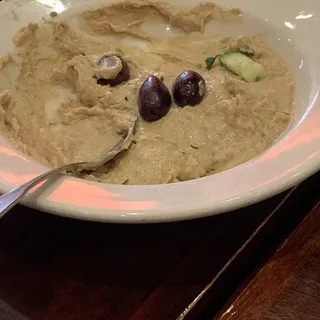 Hummus and Eggplant Delight