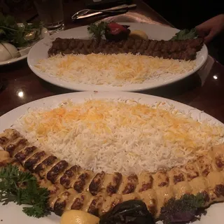 Naderi Chicken and Beef Dinner