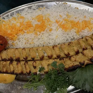 Chicken Koobideh Dinner