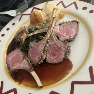 Pecan Crusted Barbecued Lamb