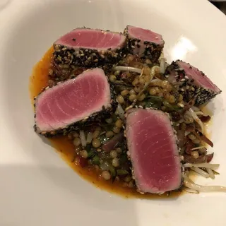 Black and White Sesame Crusted Tuna
