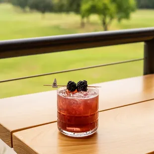 Whiskey Berry Smash