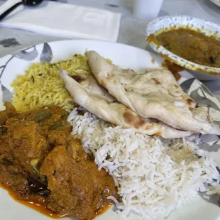 a plate of food